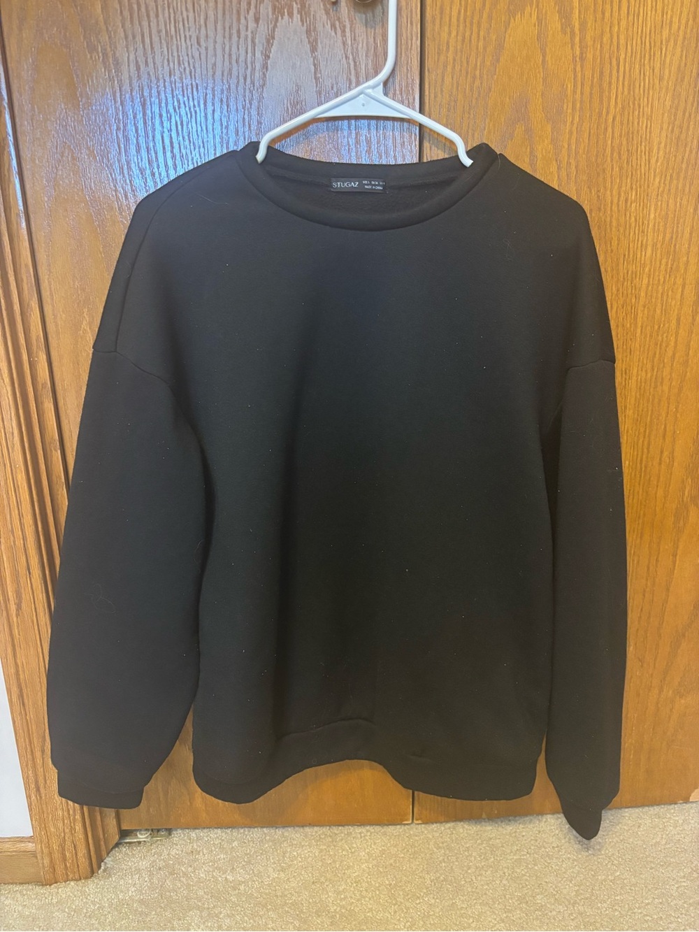 m Black Crewneck Sweatshirt